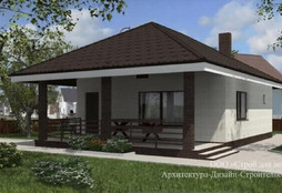 Б-50. Банный комплекс 11,05*7,40 метров