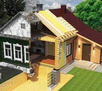Реконструкция частных домов, квартир